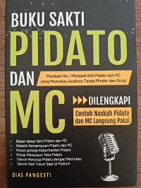 Image of BUKU SAKTI PIDATO DAN MC