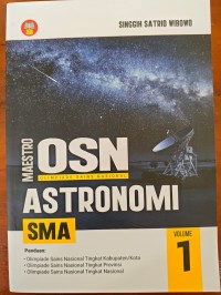 Image of MAESTRO OSN ASTRONOMI SMA VOLUME 1