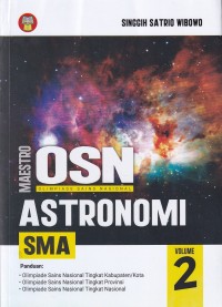 Image of MAESTRO OSN ASTRONOMI SMA VOLUME 2
