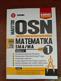 Image of MAESTRO OSN MATEMATIKA VOLUME 1